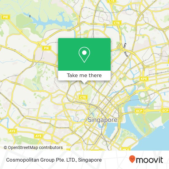 Cosmopolitan Group Pte. LTD. map