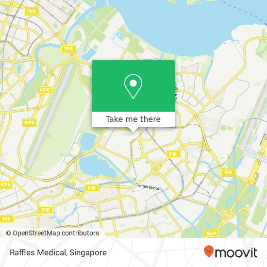 Raffles Medical地图