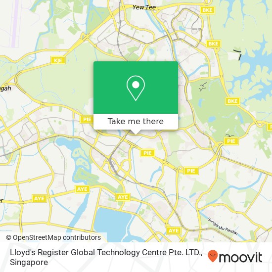 Lloyd's Register Global Technology Centre Pte. LTD. map