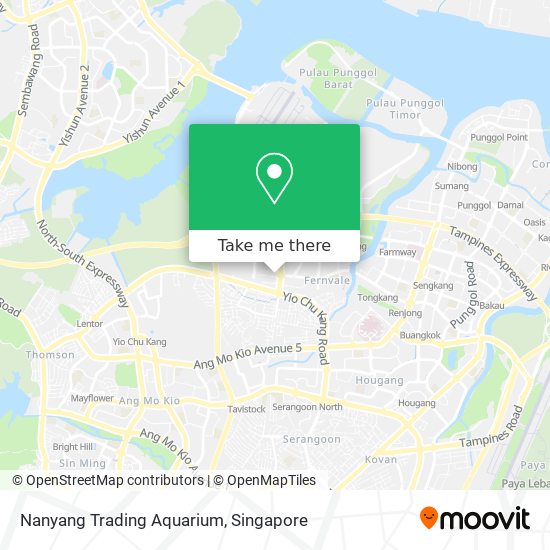 Nanyang Trading Aquarium map
