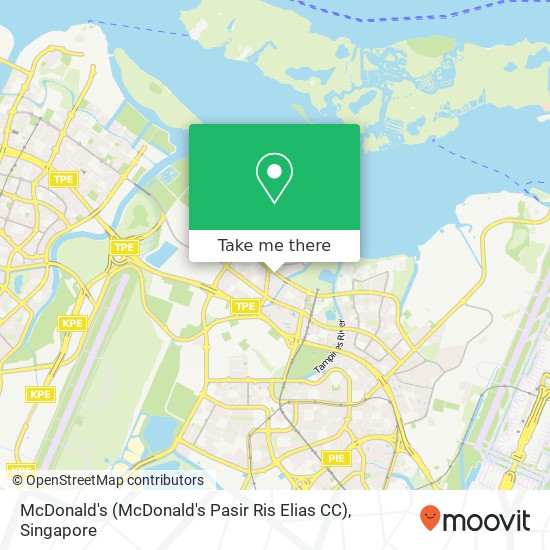 McDonald's (McDonald's Pasir Ris Elias CC) map