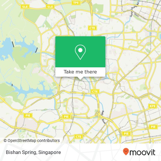 Bishan Spring map