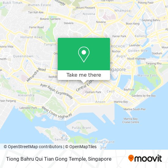 Tiong Bahru Qui Tian Gong Temple地图