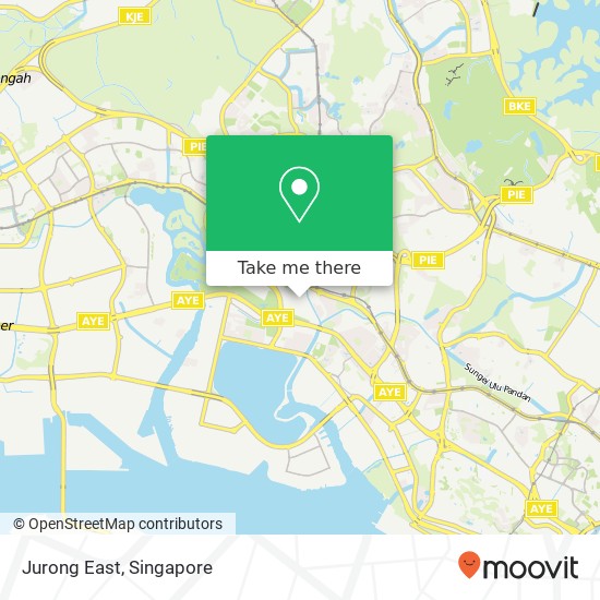 Jurong East地图