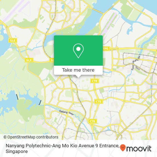 Nanyang Polytechnic-Ang Mo Kio Avenue 9 Entrance地图