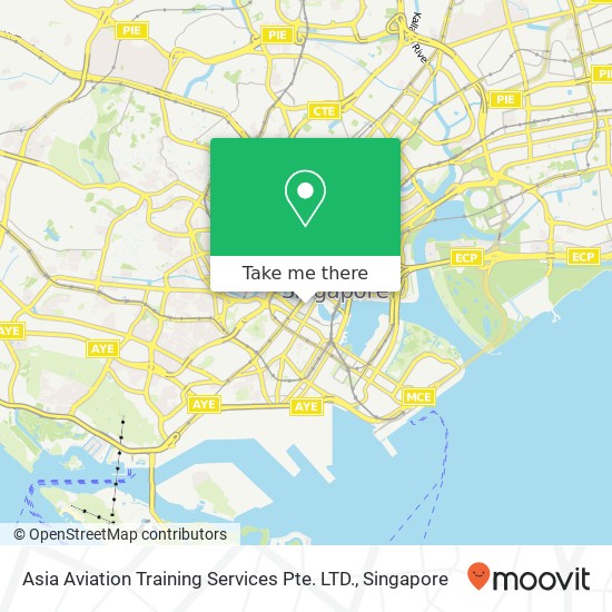 Asia Aviation Training Services Pte. LTD. map