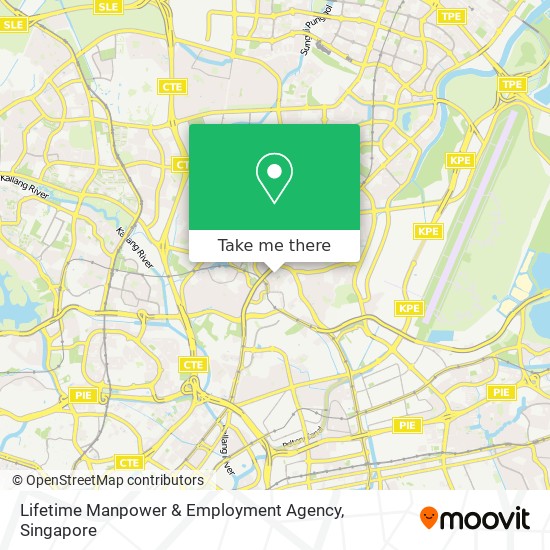 Lifetime Manpower & Employment Agency map