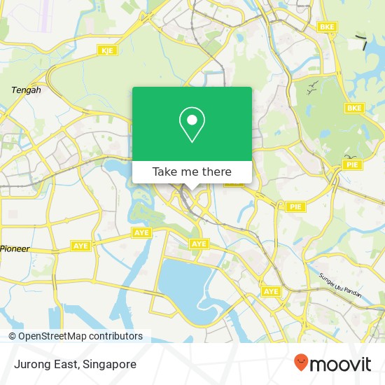 Jurong East map