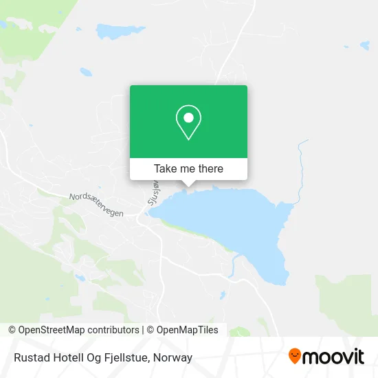 Rustad Hotell Og Fjellstue map