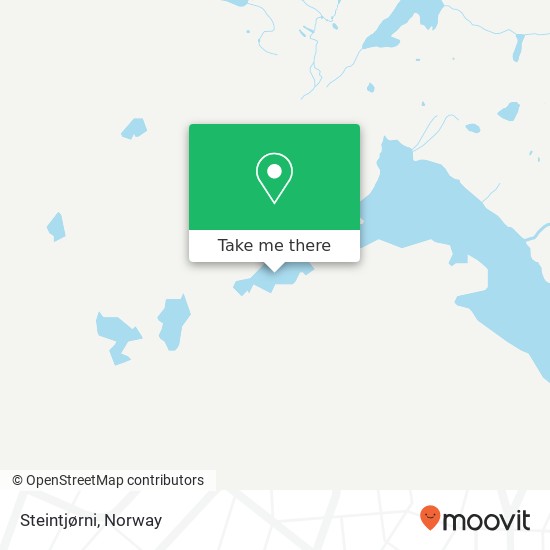Steintjørni map