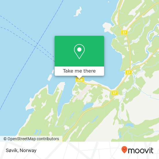 Søvik map