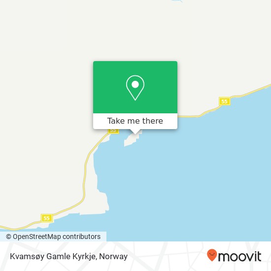 Kvamsøy Gamle Kyrkje map