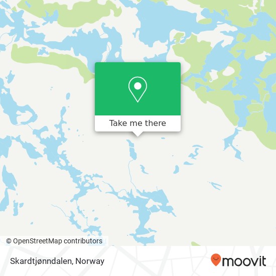 Skardtjønndalen map