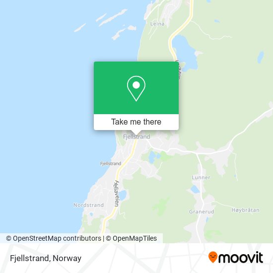 Fjellstrand map