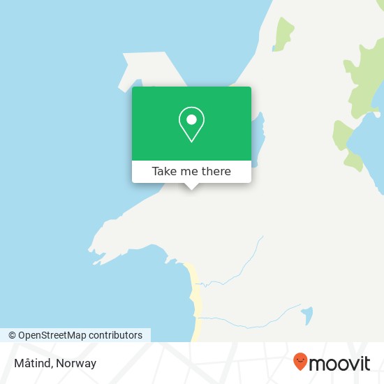 Måtind map