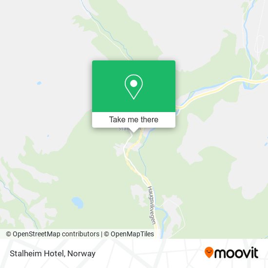 Stalheim Hotel map