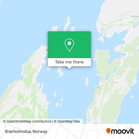 Brørholmslua map