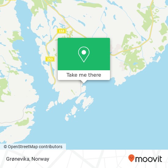 Grønevika map