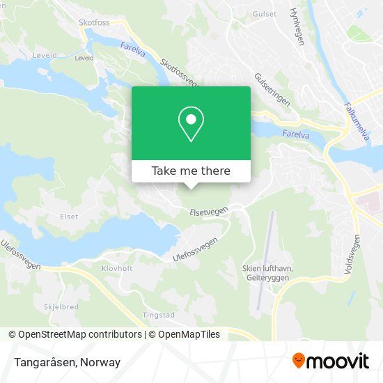 Tangaråsen map