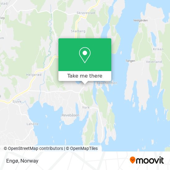 Engø map