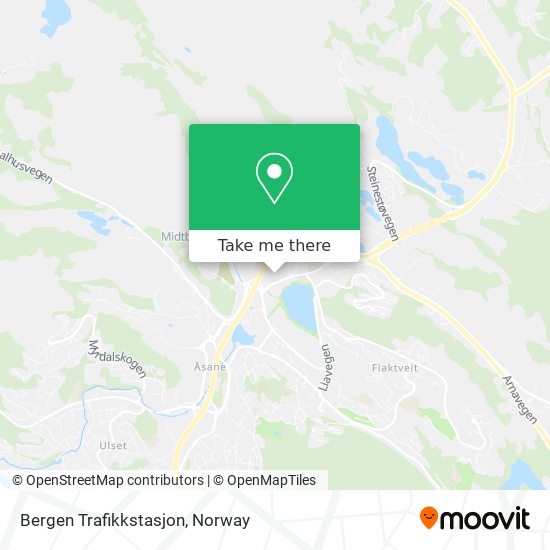 Bergen Trafikkstasjon map
