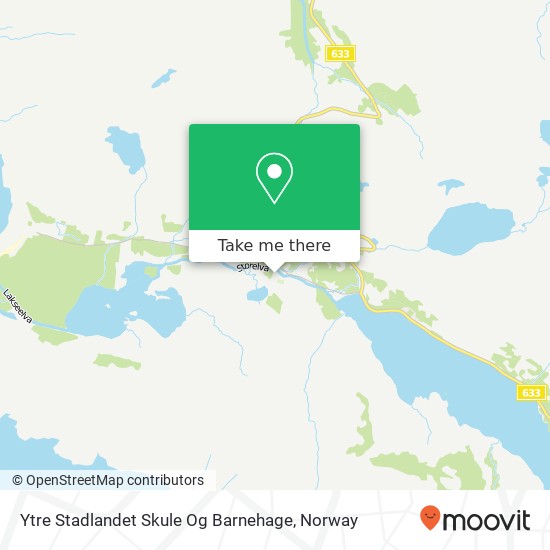 Ytre Stadlandet Skule Og Barnehage map