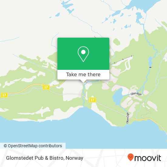 Glomstedet Pub & Bistro map