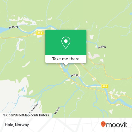Høla map