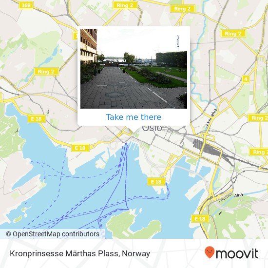 Kronprinsesse Märthas Plass map