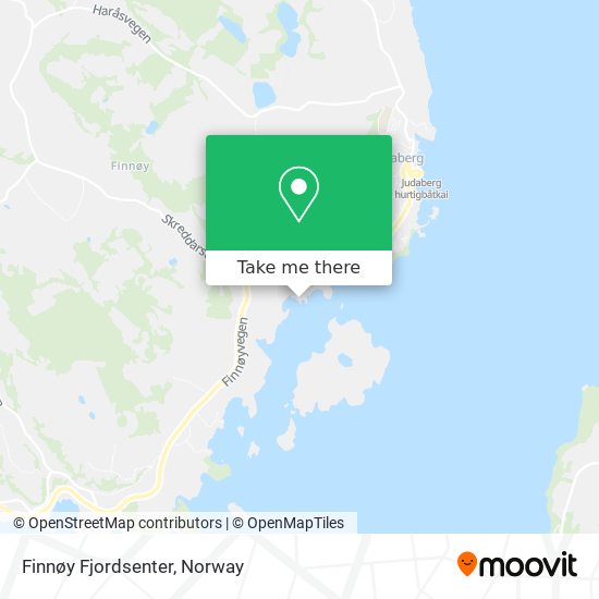 Finnøy Fjordsenter map