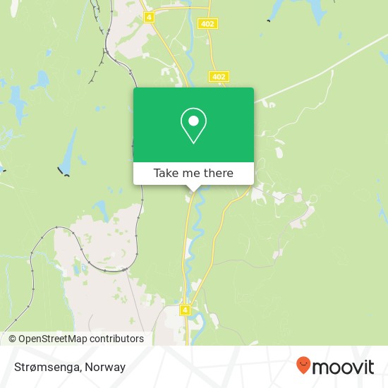 Strømsenga map