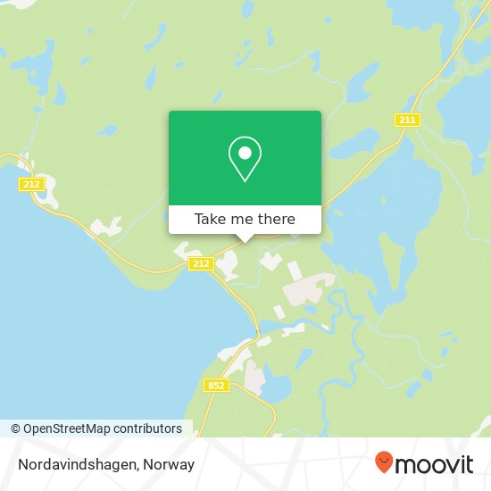 Nordavindshagen map