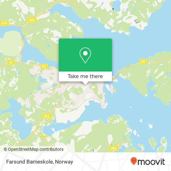 Farsund Barneskole map