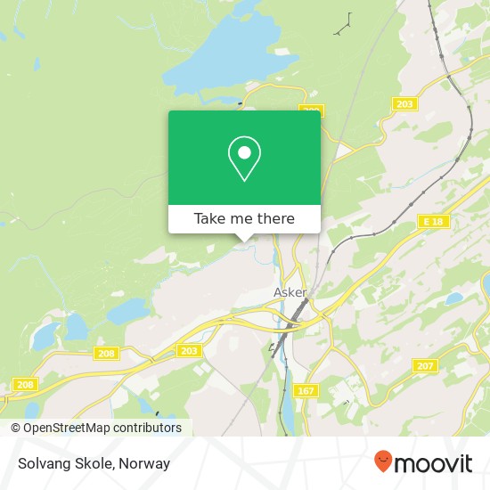 Solvang Skole map