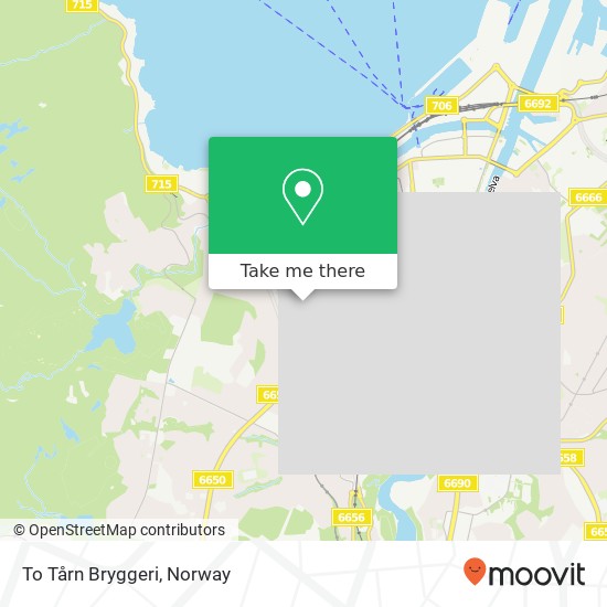 To Tårn Bryggeri map