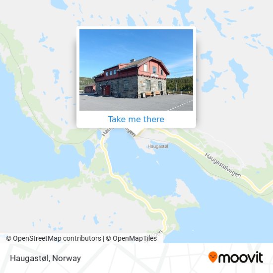 Haugastøl map
