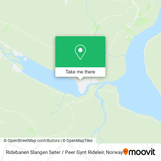 Ridebanen Slangen Seter / Peer Gynt Rideleir map