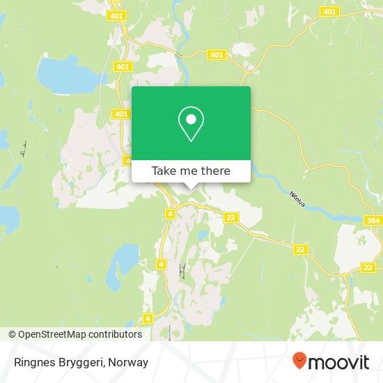 Ringnes Bryggeri map