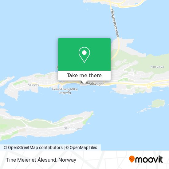 Tine Meieriet Ålesund map