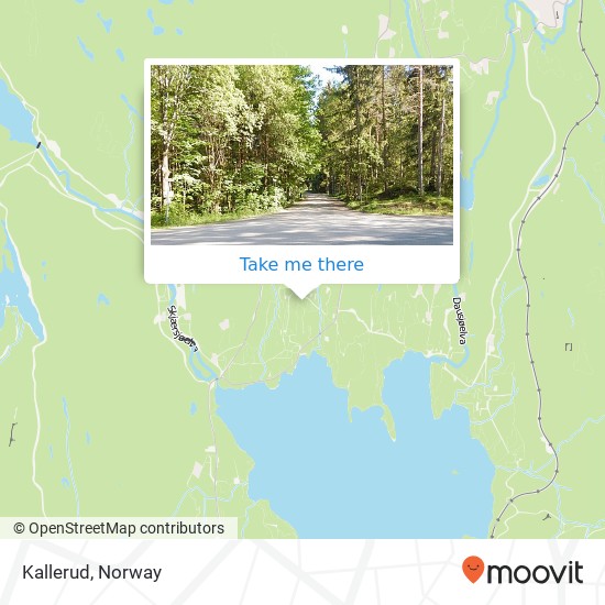 Kallerud map