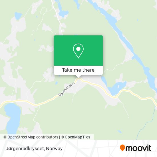 Jørgenrudkrysset map