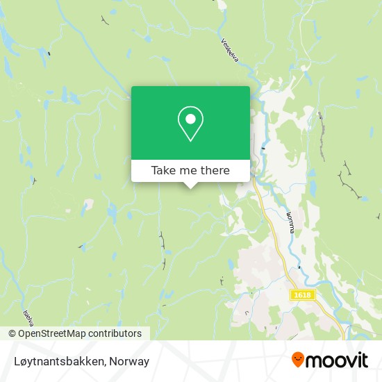 Løytnantsbakken map