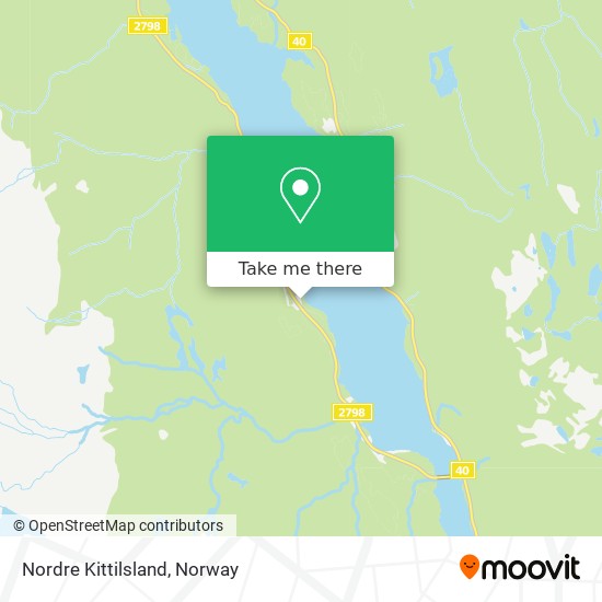 Nordre Kittilsland map