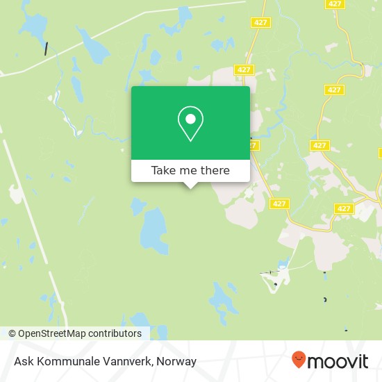 Ask Kommunale Vannverk map