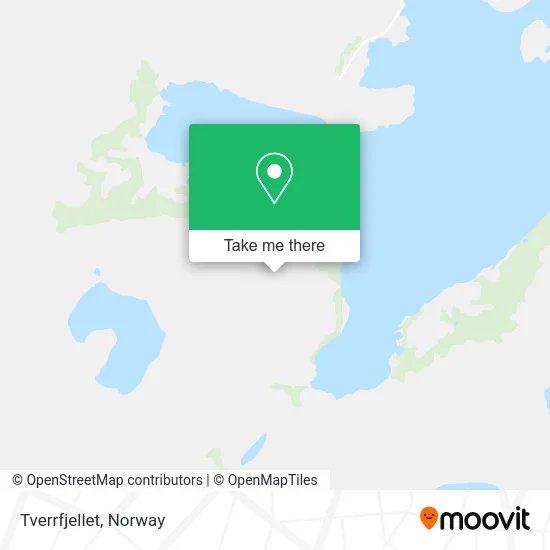 Tverrfjellet map