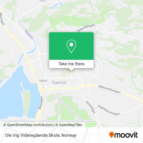 Ole Vig Videregående Skole map