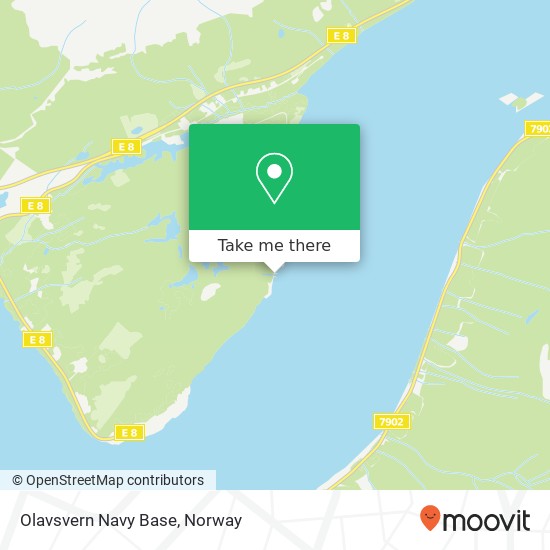 Olavsvern Navy Base map
