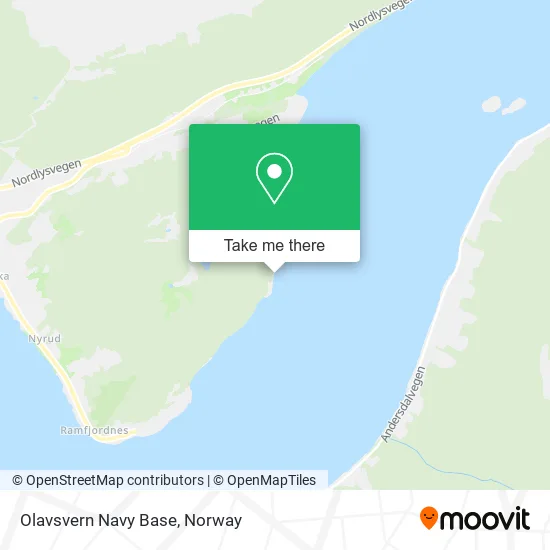Olavsvern Navy Base map