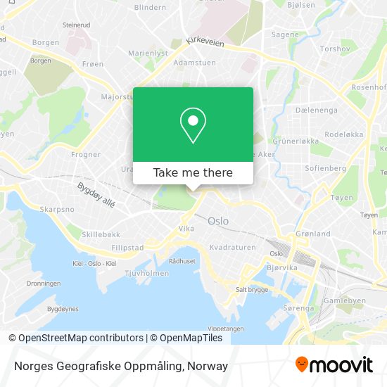 Norges Geografiske Oppmåling map