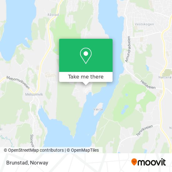 Brunstad map